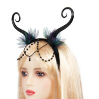 Cosplay Phụ Kiện Tóc Hoa Yêu Tinh Cổ Tích Đầu Đen Tiên Hoa Cổ Tích Halloween Phù Thủy Đầu Sừng Tóc Vòng Cosplay Phụ Kiện Cho Hình Ảnh Đạo Cụ Đông Nam Á