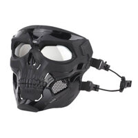 Cosplay Skull Mask Glass Fiber Nylon Impact Resistance Mask Airsoft Paintball Bicycle Combat Game Helmet For Indoor Outd