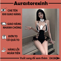 Cosplay thỏ xinh bodysuit đồ ngủ nữ, váy ngủ đồ hóa trang sexy quyến rũ gợi cảm