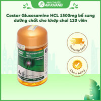 Costar Glucosamine HCL 1500mg bổ sung dưỡng chất cho khớp chai 120 viên