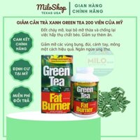 Costco Mỹ | Viên Uống Trà Xanh Hỗ Trợ Giảm Cân Green Tea Fat Burner Maximum Strength 400mg 200 Viên của Mỹ