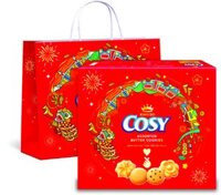 COSY BÁNH QUY BƠ THẬP CẨM SOCOLA ( HỘP GIẤY ) 330G TẾT 2024