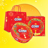 COSY BÁNH QUY BƠ THẬP CẨM SOCOLA (HỘP THIẾC) 546G TẾT 2024