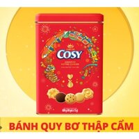 COSY Hộp Bánh Quy Bơ Thâp Cẩm 600g – TẾT 2024