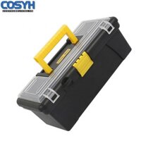 cosyh 13Inch Tool  Box Plastic Tool Storage Case For Carpentry Electrical Repairs Tool