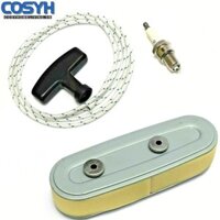 cosyh For HONDA GXV160 Lawnmower Service Kit Includes Air Filter and Spark Plug