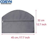 cosyh Hanger Diversion Pocket Storage Bag for Under Hanging Clothes Waterproof 45x32cm
