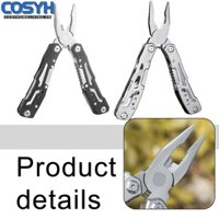 Cosyh  Kìm gấp đa năng cầm tay Mini Công cụ sửa chữa đa năng 13in1