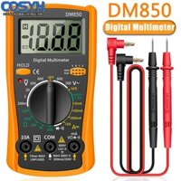 [Cosyh] LCD DM850 Vôn kế kỹ thuật số Ampe kế Ohmmeter Đồng hồ vạn năng Vôn AC DC Máy đo