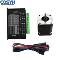 cosyh Stepper motor Driver Leads Bipolar 40Ncm Shaft Replacement Accessory Parts