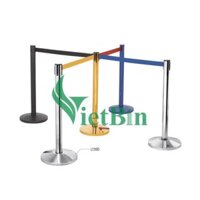 Cột chắn inox dây căng 3m giống sân bay cao cấp