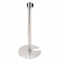 Cột Chắn Inox Đế Chữ U, Cột Chắn Phân Luồng Lối Đi, Cột Chắn Phân Cách 2M