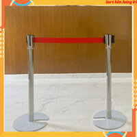 Cột Chắn Inox Đế Chữ U, Cột Chắn Phân Luồng Lối Đi, Cột Chắn Phân Cách