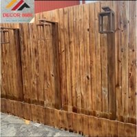 Cột Đèn Trang Trí Sân Vườn Bằng Gỗ Thông Nhập Khẩu, Trụ Đèn Decor Quán Cafe, Homstay, Khu Du Lịch Nghỉ Dưỡng