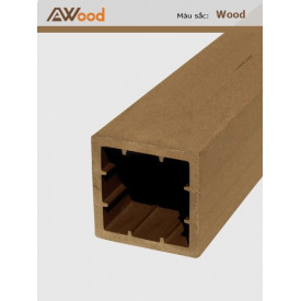 Cột gỗ AWood AP120x120 Coffee