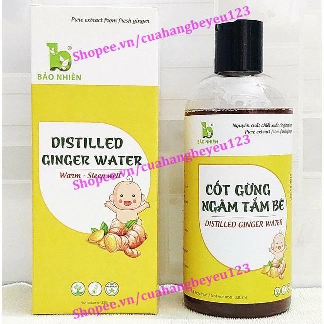 Cốt gừng ngâm tắm bé bảo nhiên 330ml