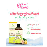 Cốt gừng ngâm tắm cho Bé Bảo Nhiên - Giữ ấm cơ thể, Phòng ngừa bệnh cảm lạnh, cảm cúm