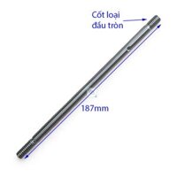 Cốt Quạt Điện , Trục Quạt Điện Dài 187mm Loại Đầu Tròn