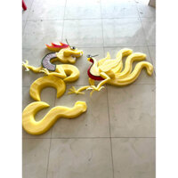 Cốt rồng phượng3 đuôi trên( không khung gỗ)