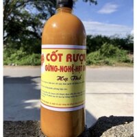 CỐT RƯỢU GỪNG-NGHỆ-HẠT GẤC HẠ THỔ