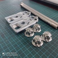 Cốt + tán bít đầu inox + pat tăng sên CNC [3 mẫu tán] - Dành cho Dr/wave