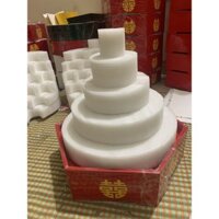 CỐT TÁO, HOA QUẢ TRÒN XẾP TRÁP LỄ ĂN HỎI DÙNG CHO CÁC SIZE 38,40,42