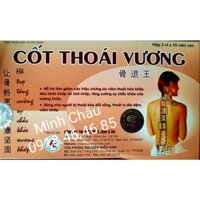 Cốt thoái vương dùng cho người bị thoái hóa đốt sống, thoát vị đĩa đệm (Mua 6h tặng 1h tích tem)