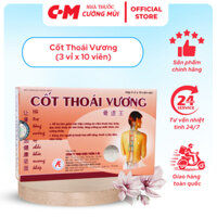 Cốt Thoái Vương  - Giúp giảm thoái hóa, đau vai gáy, Hộp 30 viên