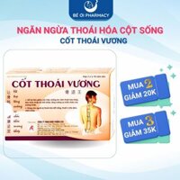 Cốt Thoái Vương - Hỗ Trợ Viêm Khớp Thoái Hóa Ngăn Ngừa Thoái Hóa Cột Sống - 30 Viên