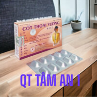 Cốt Thoái Vương hỗ trợ xương khớp, giảm thoái hóa, đau vai gáy từ thảo dược hộp 30 viên DƯỢC PHẨM Á ÂU