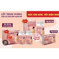 cốt thoái vương hộp 180v tặng hộp 30 viên