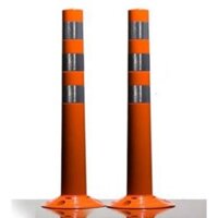 Cột tiêu phân làn giao thông bằng nhựa có phản quang