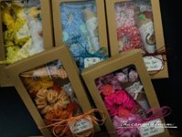 Cột tóc Scrunchies tông đỏ (10-12cm)