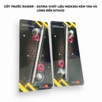 Cốt trước raider/satria cốt kèm tán long đền kitaco 12lix210mm inox304