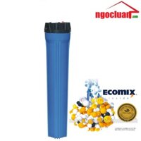 Cột vật liệu lọc nước Ecomix 20 inch gầy
