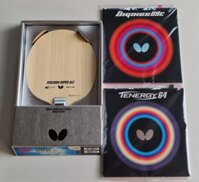 Cốt Vợt Butterfly Viscaria Super ALC nội địa nhật + Dignics 09C + Ten 64