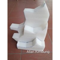 Cốt xốp Bánh tam giác 5 tầng lên tráp đẹp (không có đế xốp lót tráp)