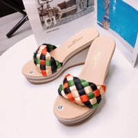 Cotay-X64 Dép xuồng hoa văn,xuồng 7 màu