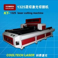 Cotech 1325 kim loại hỗn hợp cắt máy khắc laser acrylic da vải quần áo máy cắt kim loại giường cắt cắt laser kim loại Máy cắt laser