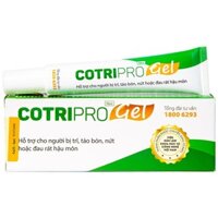 COTRIPRO GEL Giúp co trĩ giảm đau rát 25G