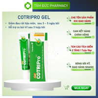COTRIPRO GEL [Tuýp 10g/25g] - Kem bôi giúp co và săn se búi trĩ [Cotri pro gel, cotriro gel, cotriprogel]