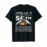 Cotton Độc Đáo Kỷ Niệm 50 Năm Apollo 11 1969 Với Lunar Lander Us Fitness 's Áo Thun Nam OU46ET565W32880