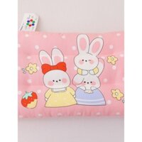 Cotton Nguyên Chất Hoạt Hình Đá Gối Mùa Hè Cotton Gối Core Mẫu Giáo Học Sinh Tiểu Học Đậu Hà Lan Gối Trẻ Em Bé