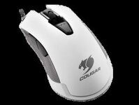 Cougar 500M White RGB Led – Avago A3090 Optical Gaming Mouse