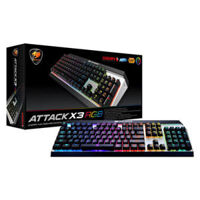 Cougar Attack X3 RGB Premium – Cherry MX Mechanical Aluminium Gaming Keyboard