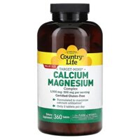 Country Life Target-Mins Calcium-Magnesium Complex 360 Tablets