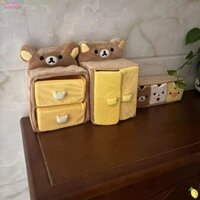 Courage1 Lưu trữ văn phòng phẩm, Tủ quần áo gấu thư giãn Rilakkuma hoạt hình vui nhộn, Hộp ngăn Kawaii sang trọng