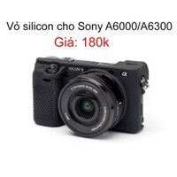 Cover bảo vệ máy ảnh - Vỏ silicon bảo vệ máy ảnh sony A6300