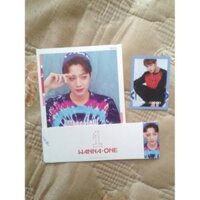 Cover+Sleeve Guanlin ver Pink + Card Jihoon ver Sky alb Nothing without you