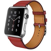 Cow Leather Watch Band Strap for 38mm Apple Watch Series 3/Series 2/Series 1